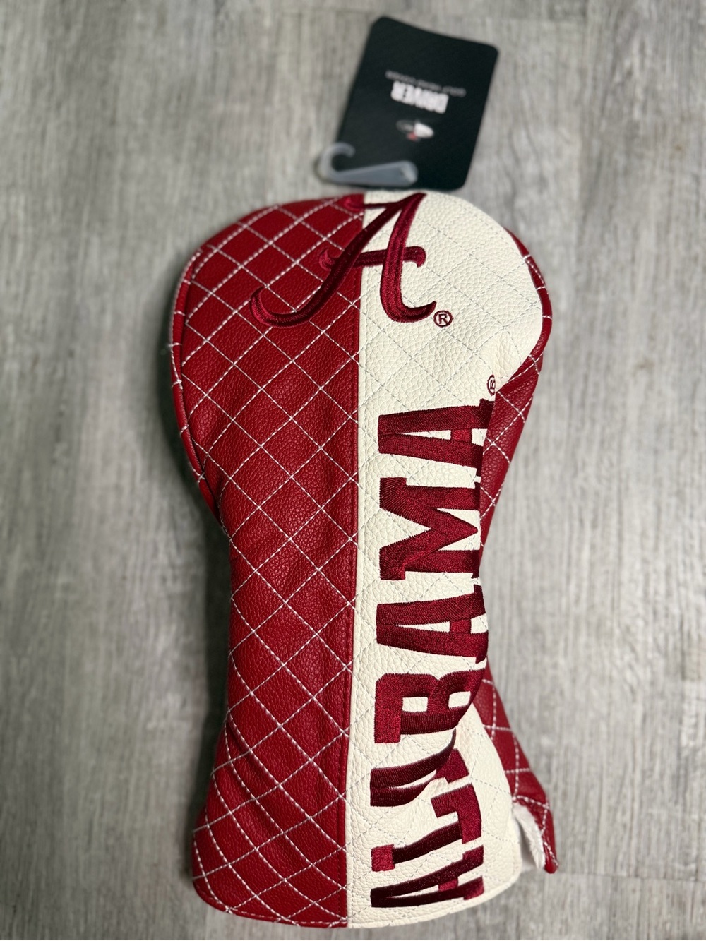 NWT Alabama Crimson Tide Quilted
Driver Headcover